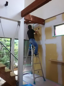 漆喰　タナクリーム　調湿　壁