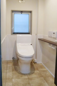 トイレ改装　和式から洋式へ