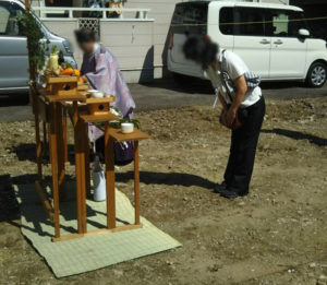 地鎮祭　新築　戸建て　大阪　神戸