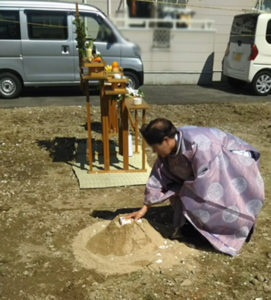 地鎮祭　新築　戸建て　大阪　神戸