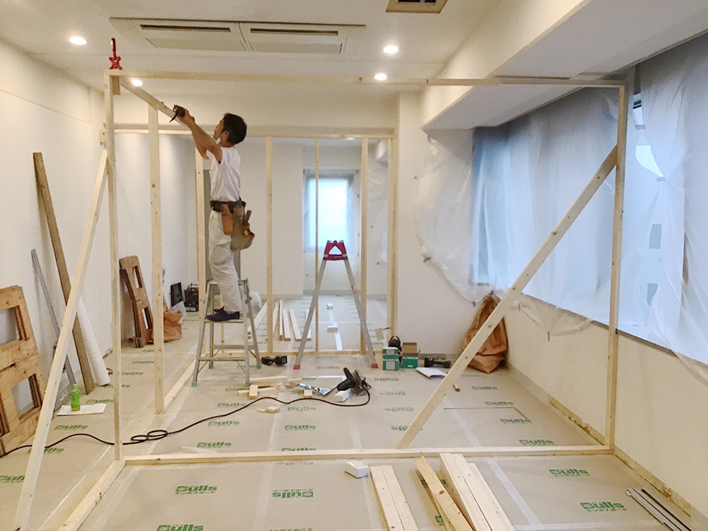 照明演出　美肌　エステ　設計デザイン