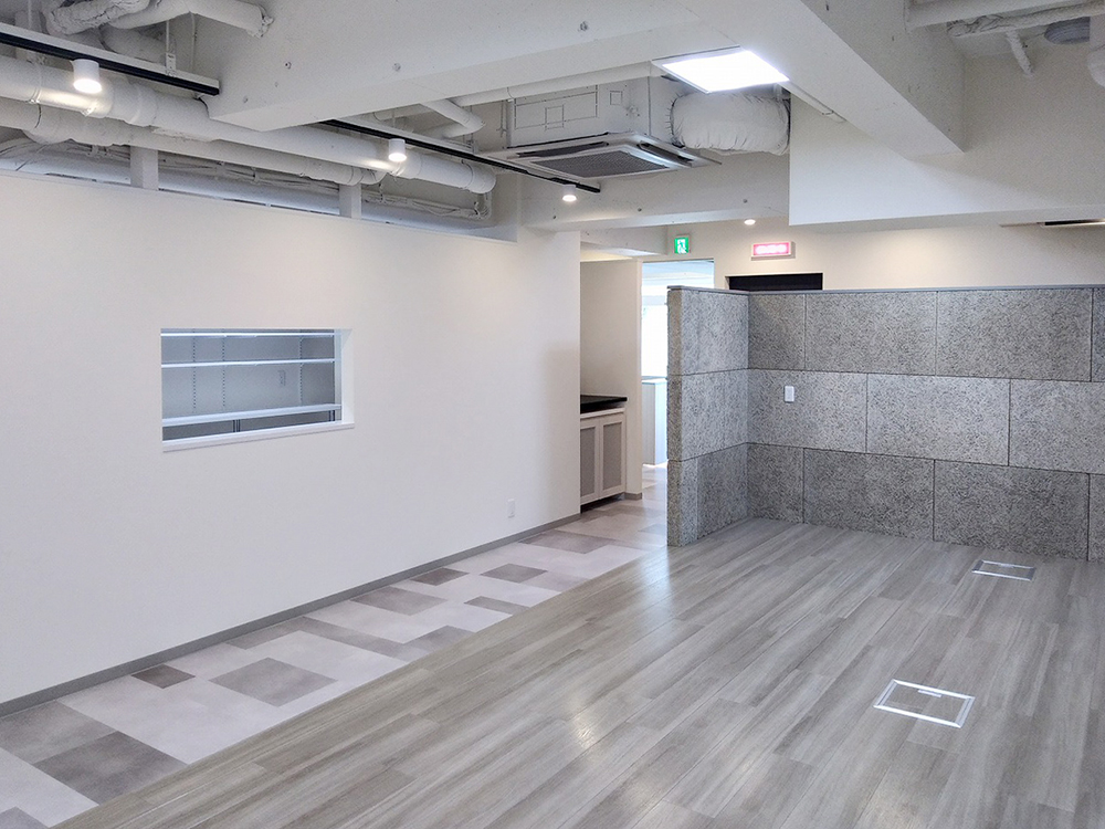 歯科医院　改装　新装　設計デザイン　大阪　天井あらわし