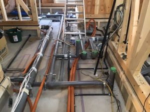 歯科　医院　新築　建築　店舗　配線　配管　天井裏