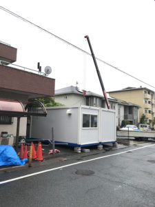 医院継承　デザイン　改装　リフォーム　新築　仮設　コンテナ　仮診療室