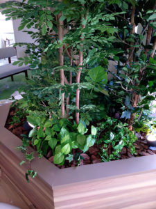 アートパネル　グリーン　光触媒　フェイク　アート　ディスプレイ　店舗