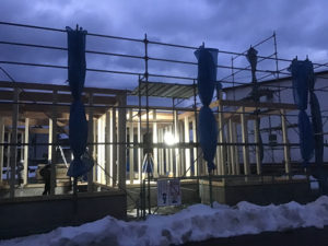 大雪　新築　デザイン　事務所　オフィス　改装　内装