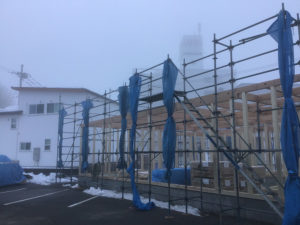 大雪　新築　デザイン　事務所　オフィス　改装　内装