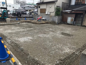 新築　デザイン　改装　歯科　医院　基礎工事