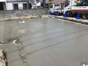 新築　デザイン　改装　歯科　医院　基礎工事